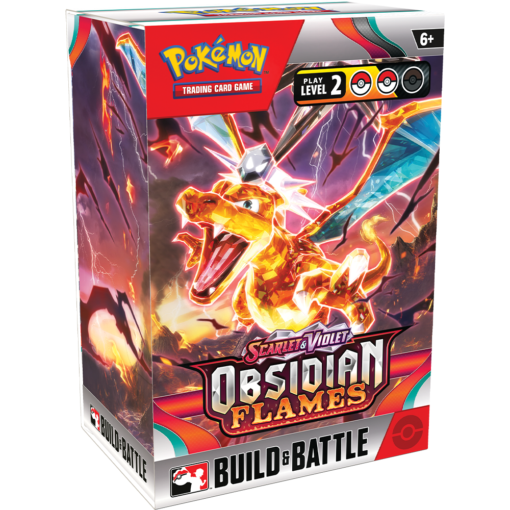 Pokémon Scarlet & Violet Obsidian Flames Build & Battle Box (englisch)