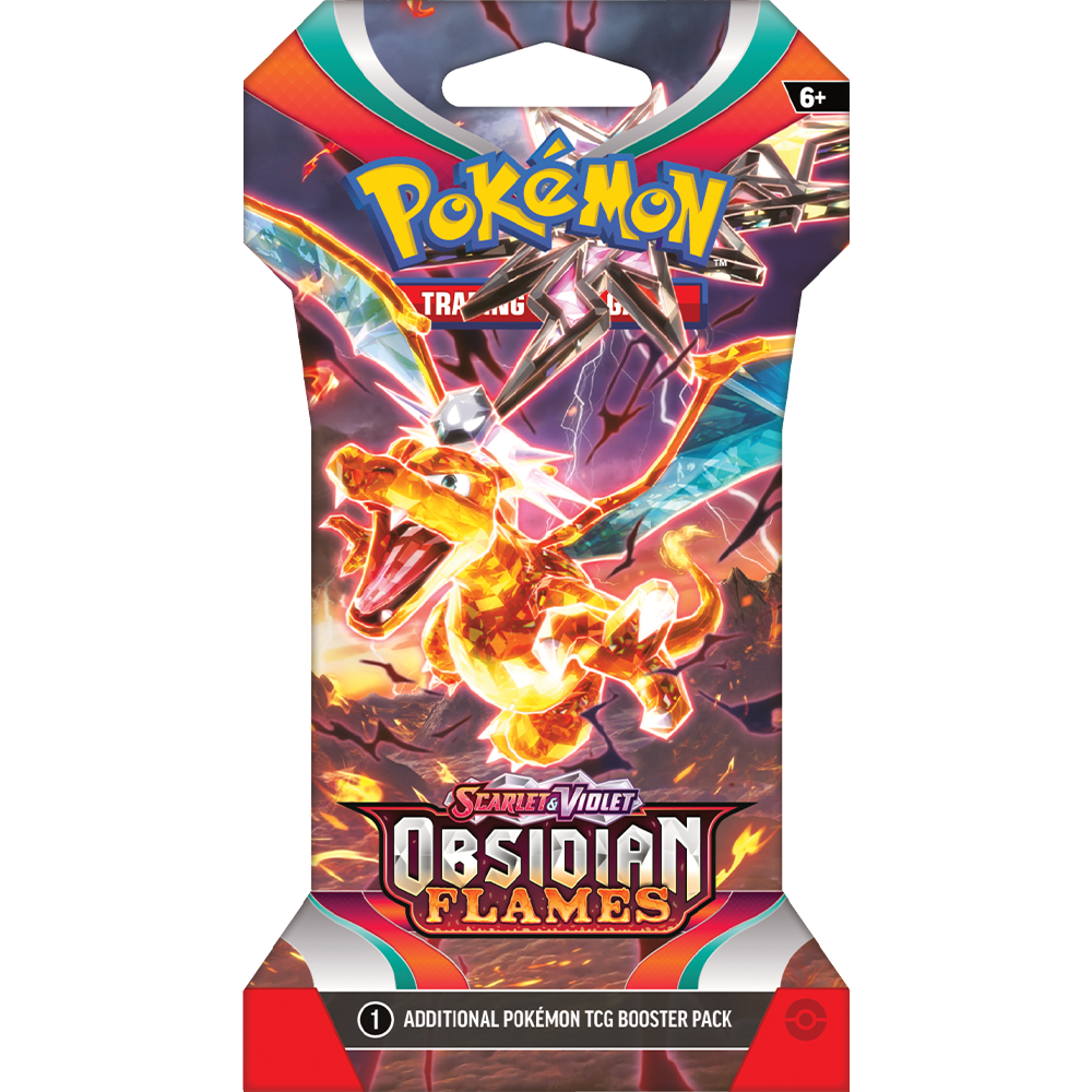 Pokémon Scarlet & Violet Obsidian Flames Sleeved Booster Pack (englisch)