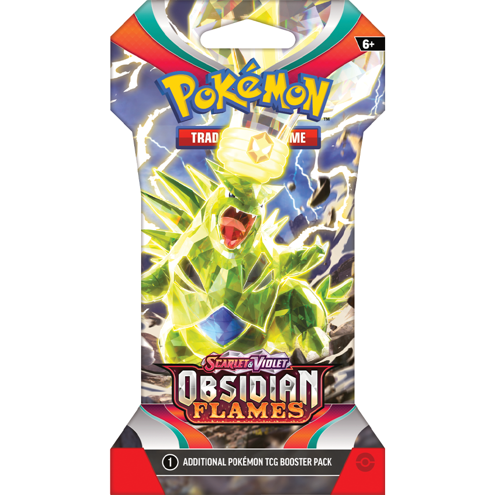 Pokémon Scarlet & Violet Obsidian Flames Sleeved Booster Pack (englisch)