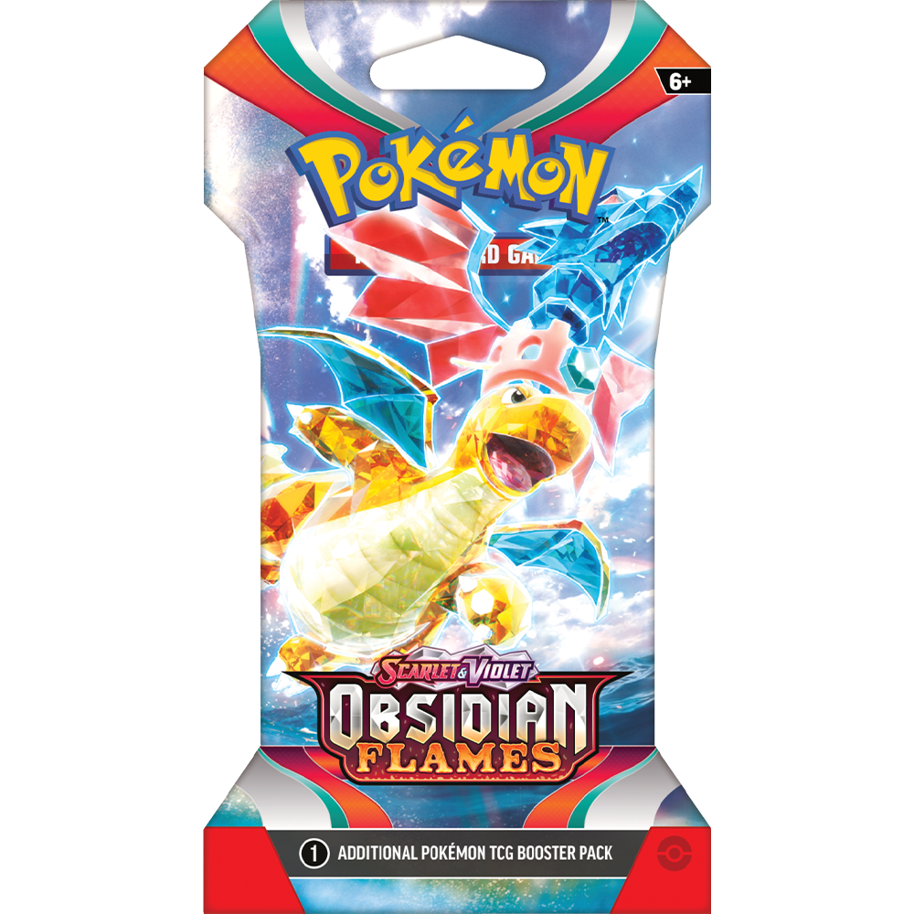 Pokémon Scarlet & Violet Obsidian Flames Sleeved Booster Pack (englisch)