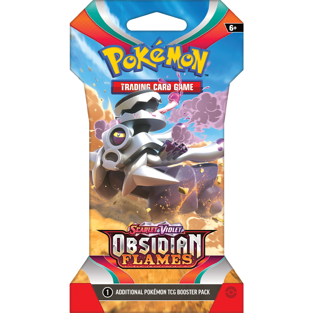 Pokémon Scarlet & Violet Obsidian Flames Sleeved Booster Pack (englisch)