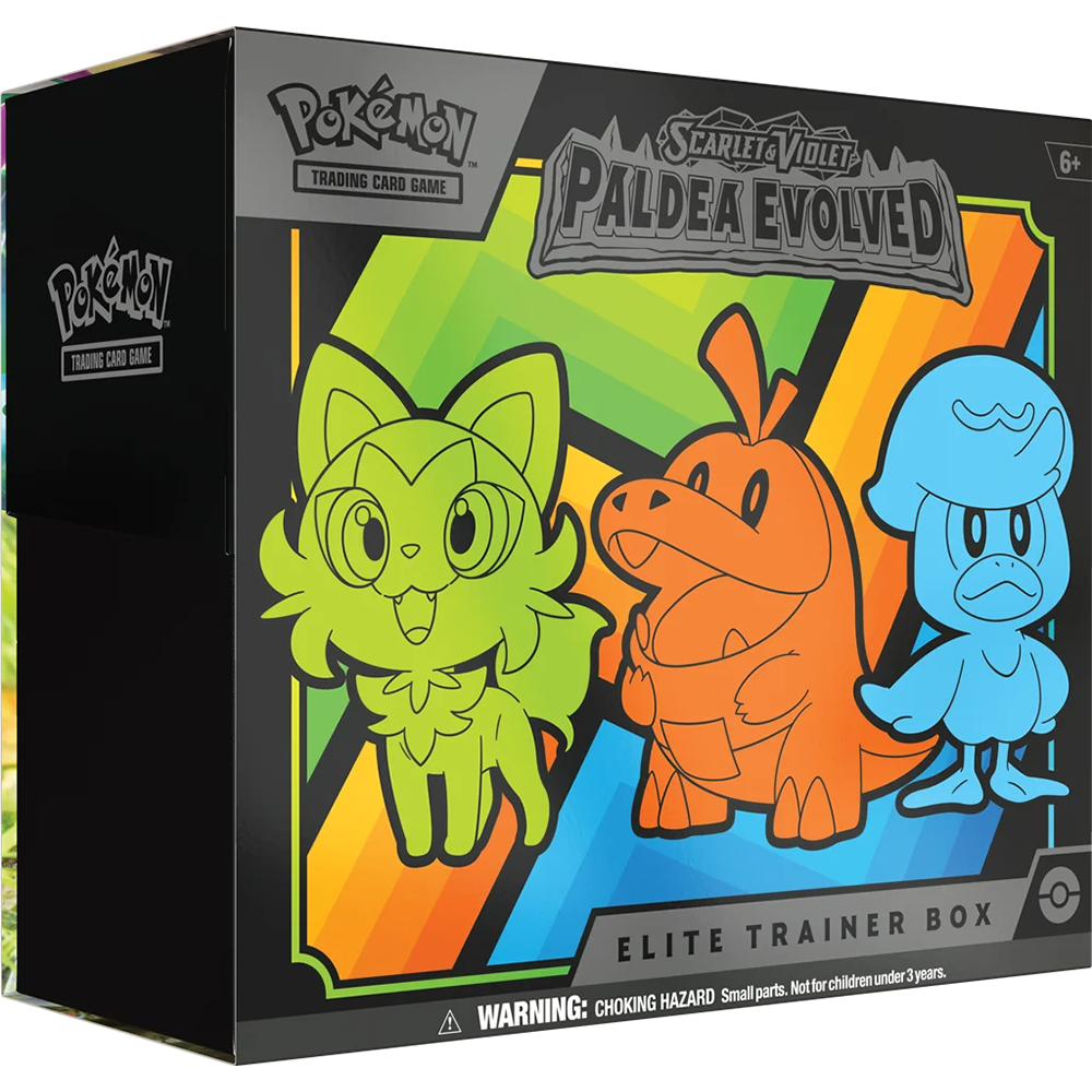 Pokémon Scarlet & Violet Paldea Evolved Elite Trainer Box (englisch)