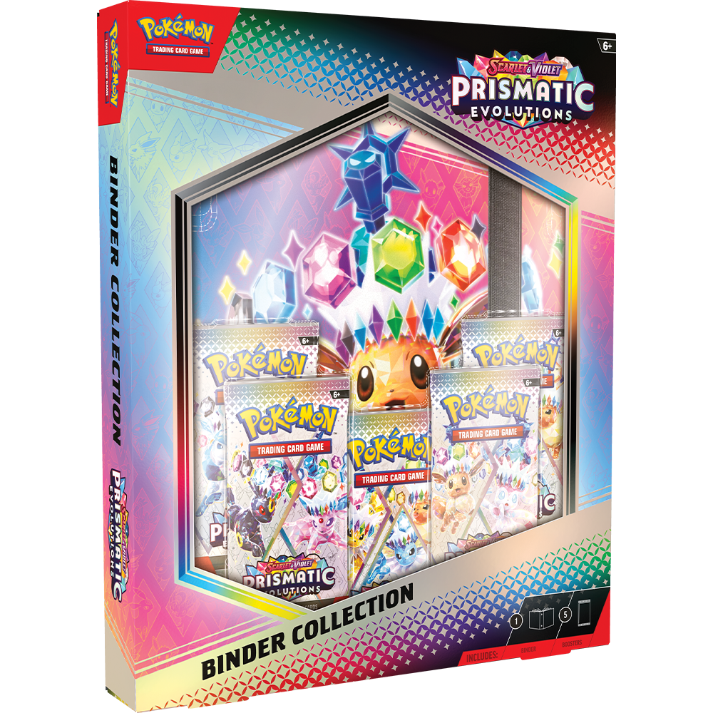 [PREORDER] Pokémon Scarlet & Violet Prismatic Evolution Binder Collection (englisch)