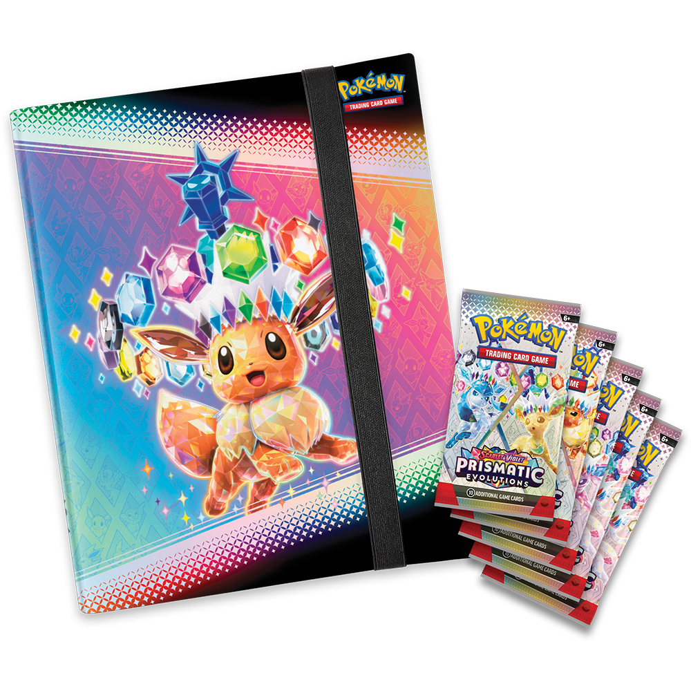 [PREORDER] Pokémon Scarlet & Violet Prismatic Evolution Binder Collection (englisch)