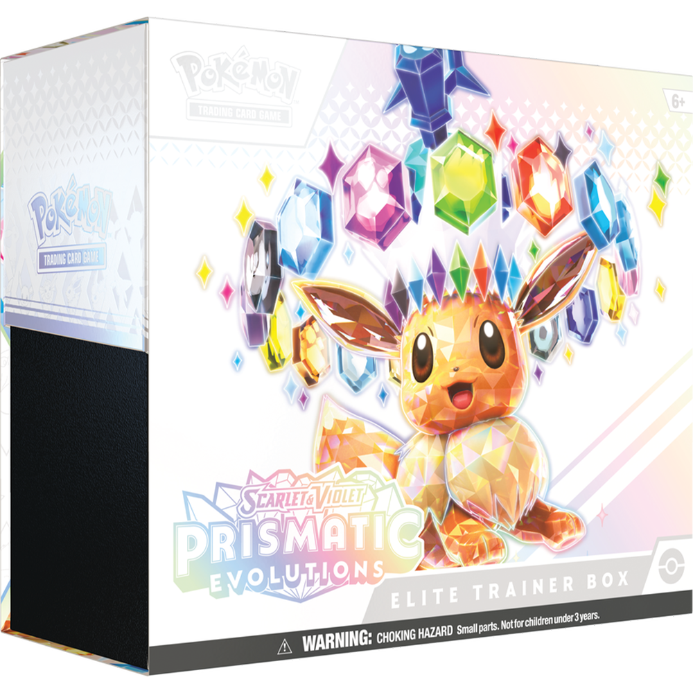 [PREORDER]  Pokémon Scarlet & Violet Prismatic Evolution Elite Trainer Box (englisch)