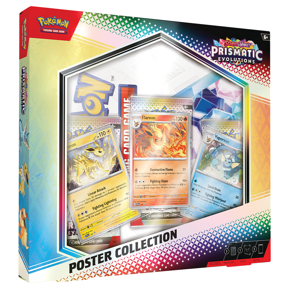 [PREORDER] Pokémon Scarlet & Violet Prismatic Evolution Poster Collection (englisch)