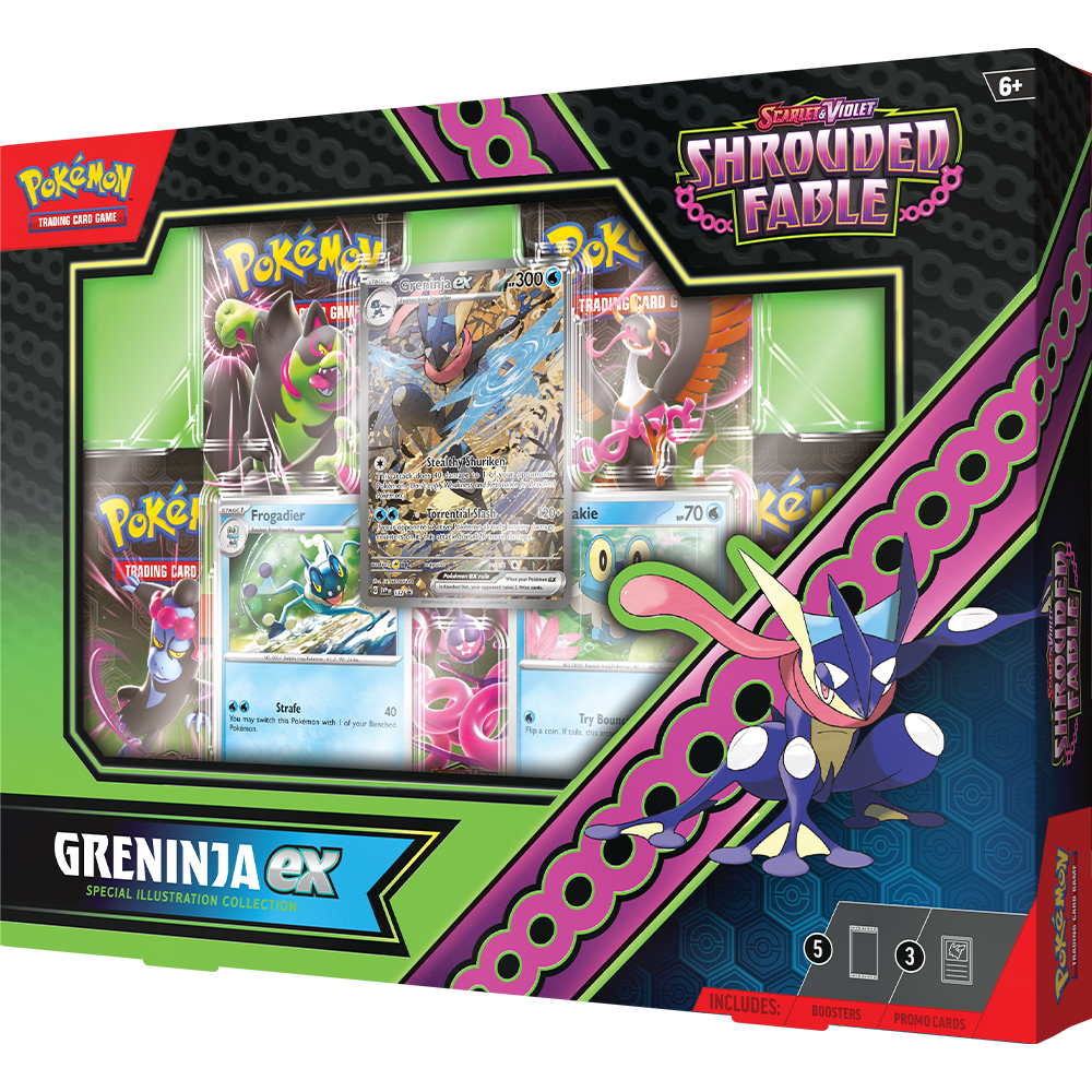 Pokémon Scarlet & Violet Shrouded Fable Special Ilustration Collection Greninja (englisch)