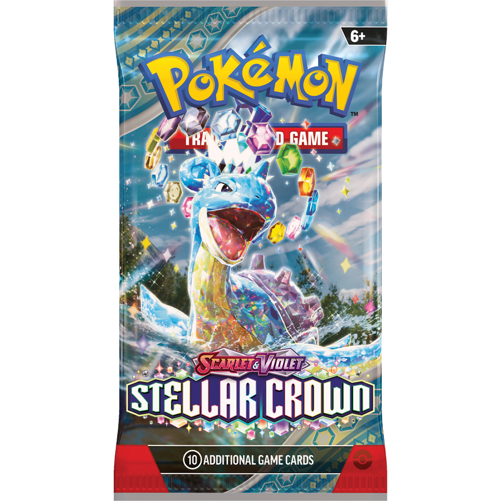 Pokémon Scarlet & Violet Stellar Crown Booster Pack (englisch)