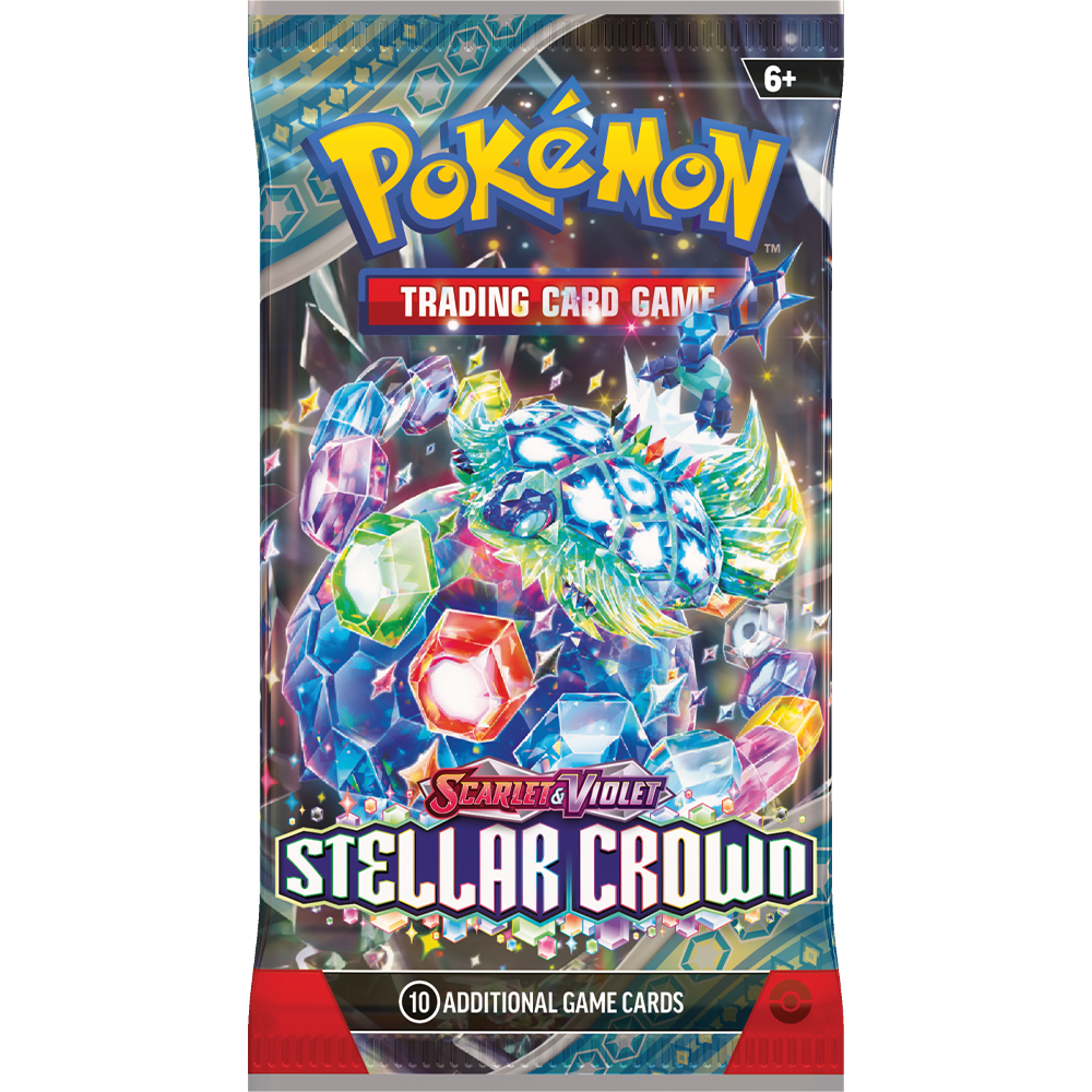 Pokémon Scarlet & Violet Stellar Crown Booster Pack (englisch)