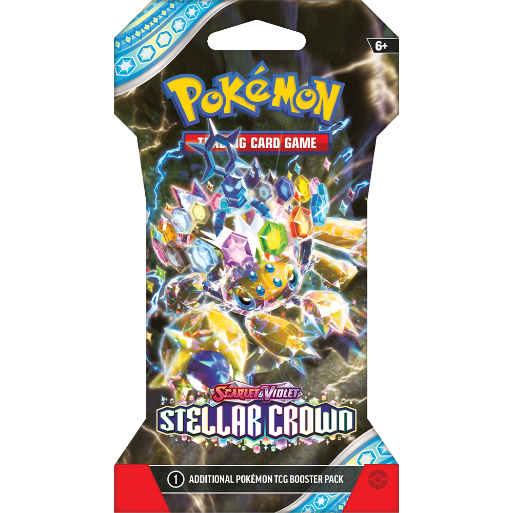 Pokémon Scarlet & Violet Stellar Crown Sleeved Booster (englisch)