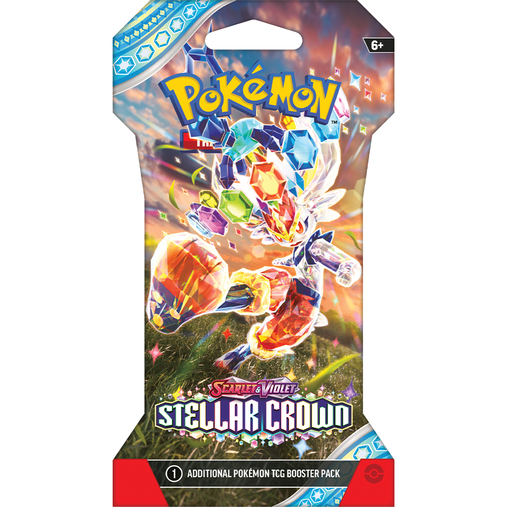 Pokémon Scarlet & Violet Stellar Crown Sleeved Booster (englisch)