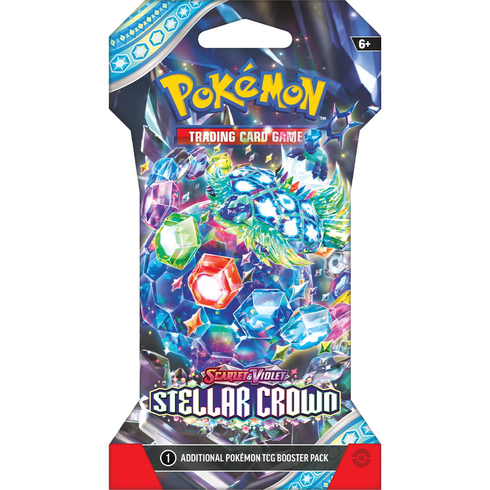 Pokémon Scarlet & Violet Stellar Crown Sleeved Booster (englisch)