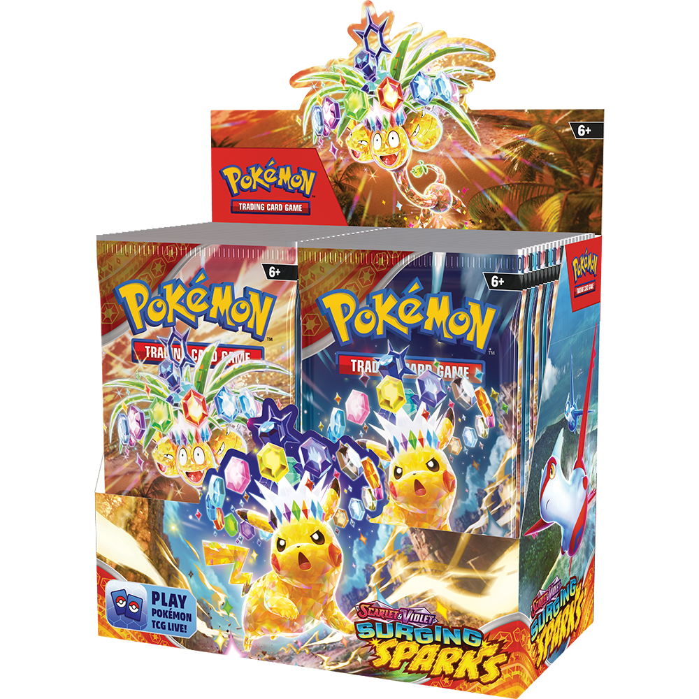 [Nur Abholung möglich] Pokémon Scarlet & Violet Surging Sparks Booster Display (englisch)