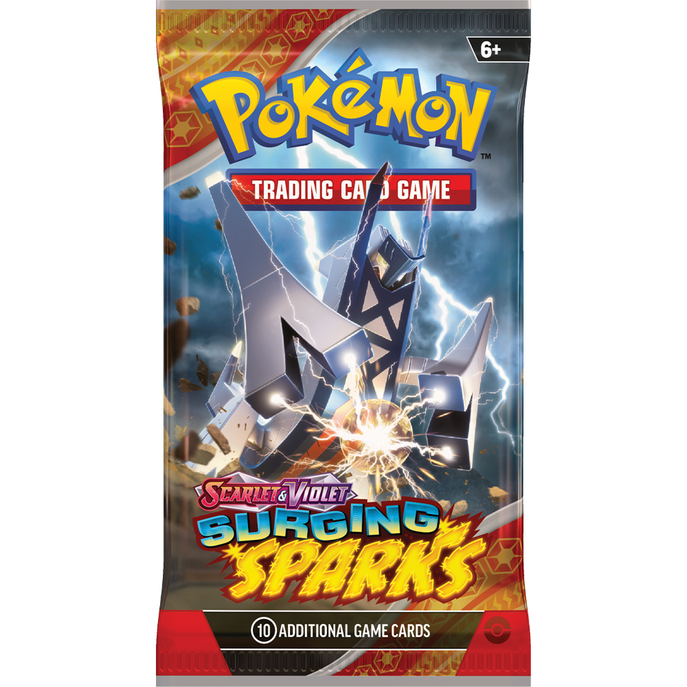 Pokémon Scarlet & Violet Surging Sparks Booster Pack (englisch)