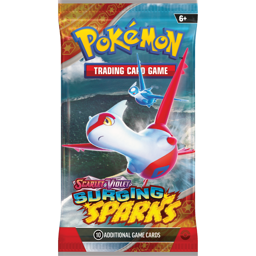 Pokémon Scarlet & Violet Surging Sparks Booster Pack (englisch)