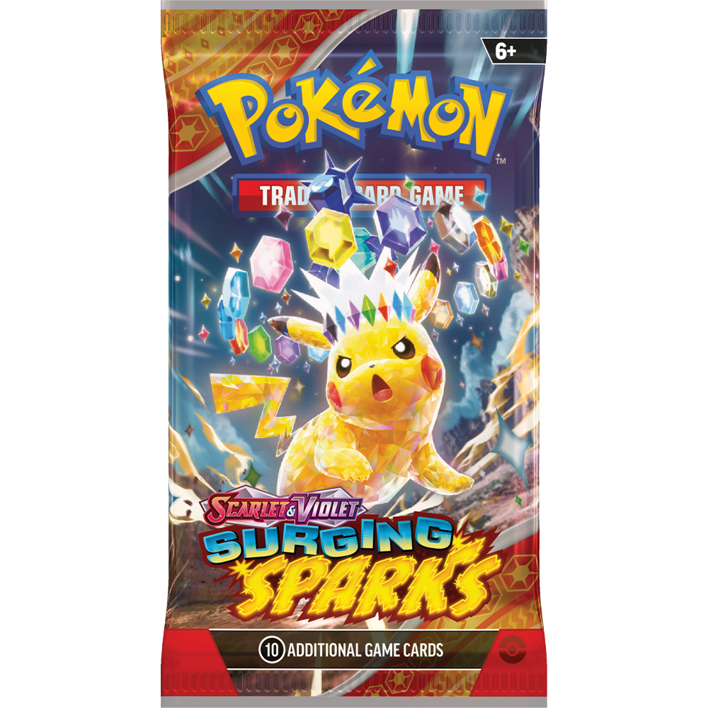 Pokémon Scarlet & Violet Surging Sparks Booster Pack (englisch)