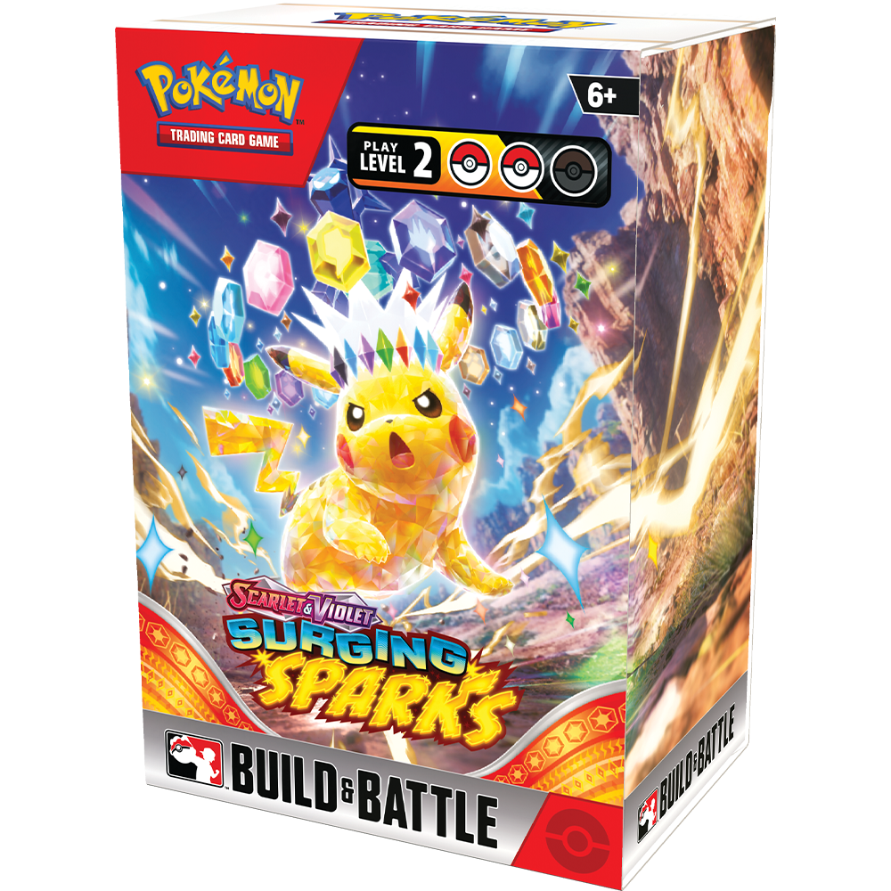 [Nur Abholung] Pokémon Scarlet & Violet Surging Sparks Build & Battle Box (englisch)