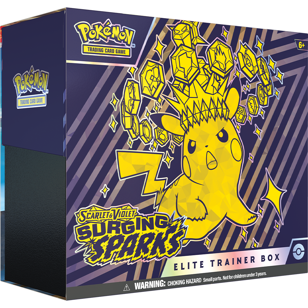 Pokémon Scarlet & Violet Surging Sparks Elite Trainer Box (englisch)