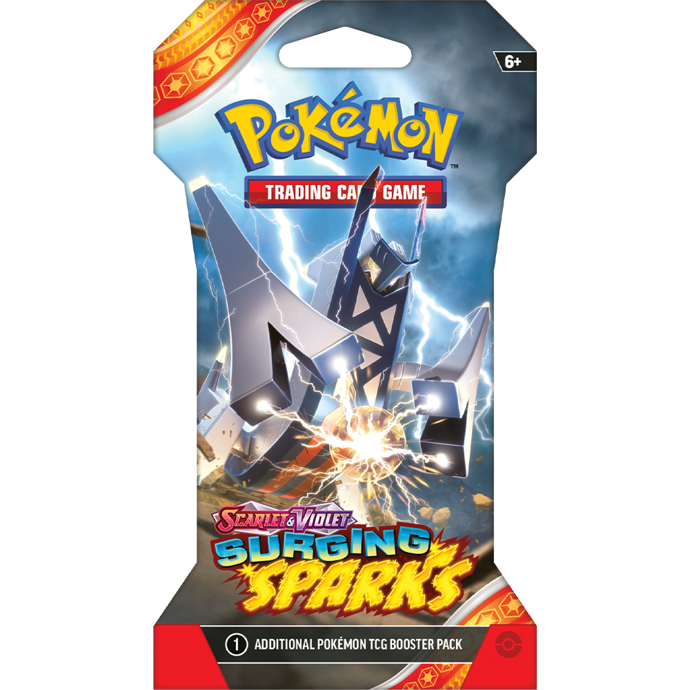 Pokémon Scarlet & Violet Surging Sparks Sleeved Booster Pack (englisch)