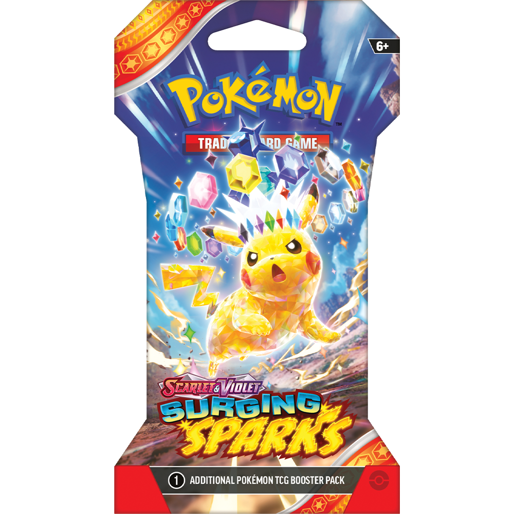 Pokémon Scarlet & Violet Surging Sparks Sleeved Booster Pack (englisch)