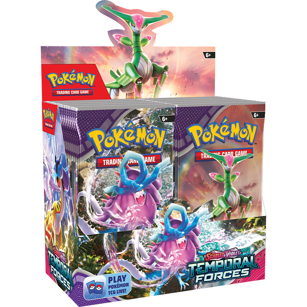 Pokémon Scarlet & Violet Temporal Forces Booster Display (englisch)