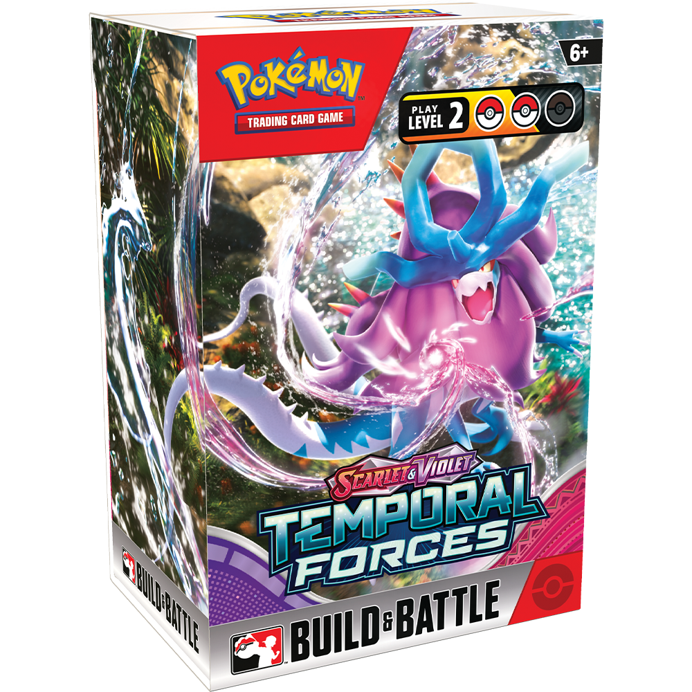 Pokémon Scarlet & Violet Temporal Forces Build & Battle Box (englisch)