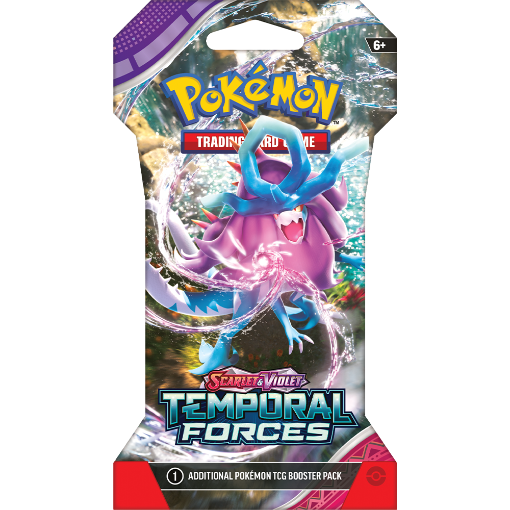 Pokémon Scarlet & Violet Temporal Forces Sleeved Booster Pack (englisch)