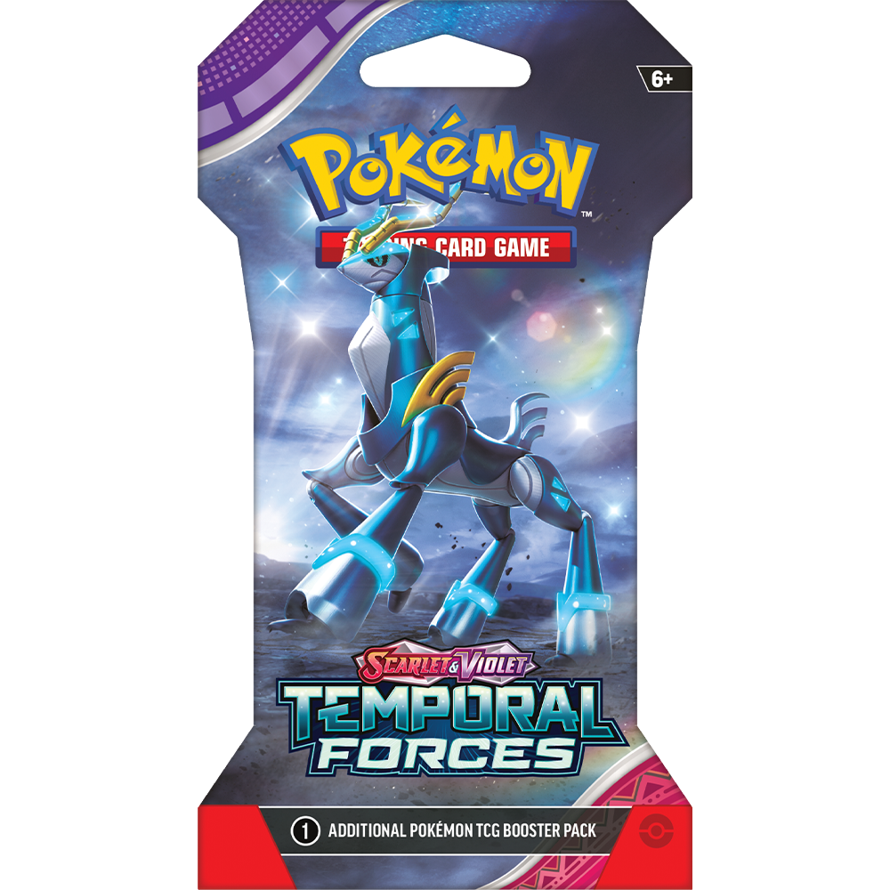 Pokémon Scarlet & Violet Temporal Forces Sleeved Booster Pack (englisch)