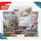 Pokémon Scarlet & Violet Twilight Masquerade 3-Pack Blister (englisch) (zufällig)