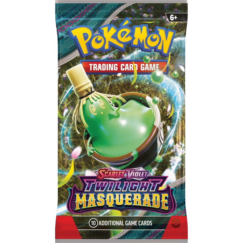 Pokémon Scarlet & Violet Twilight Masquerade Booster Pack (englisch)