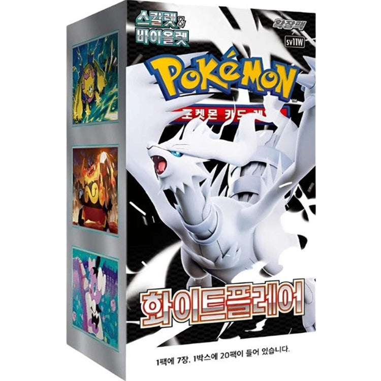 Pokemon Scarlet & Violet White Flare sv11w Booster Display (koreanisch)