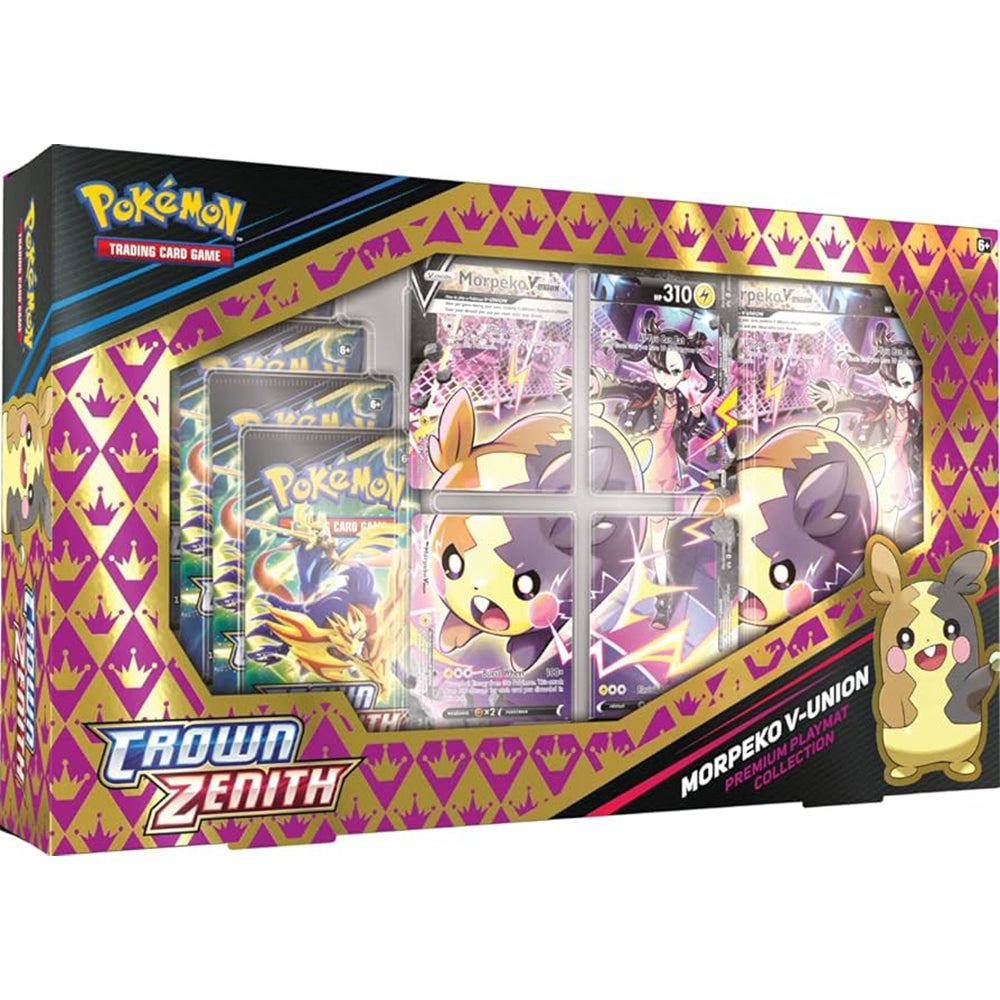 [Nur Abholung möglich] Pokémon Sword & Shield Crown Zenith Premium Playmat Collection - Morpeko V Union (englisch)