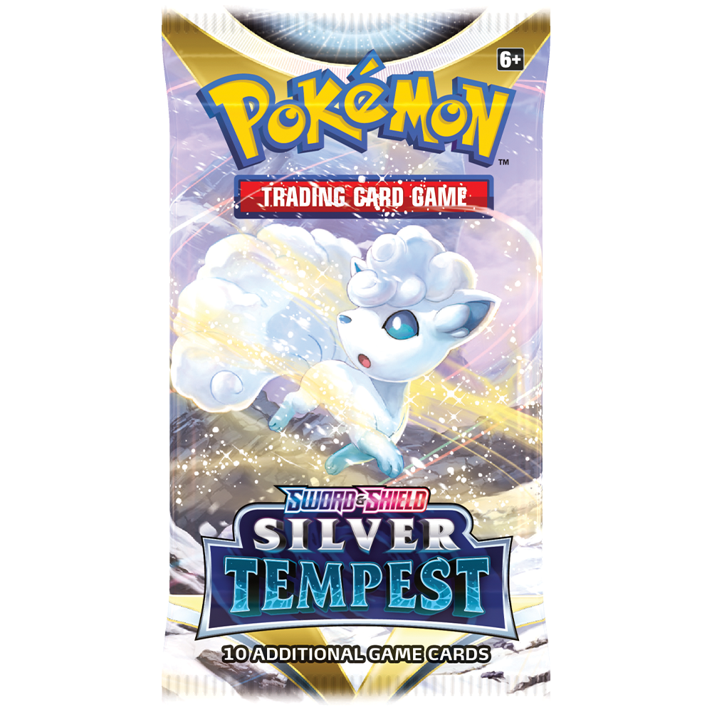 Pokémon Sword & Shield Silver Tempest Booster Pack (englisch)