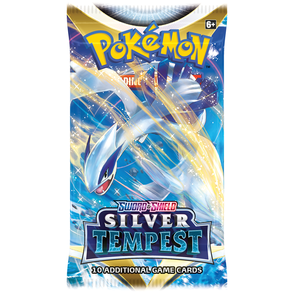 Pokémon Sword & Shield Silver Tempest Booster Pack (englisch)