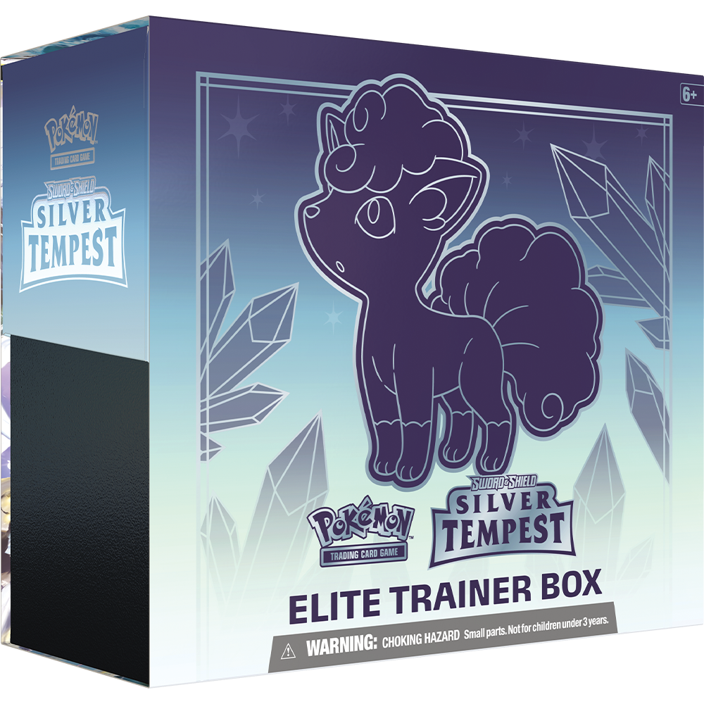 Pokémon Sword & Shield Silver Tempest Elite Trainer Box (englisch)