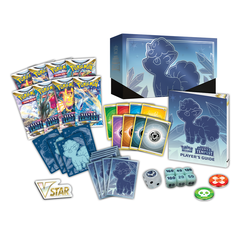 Pokémon Sword & Shield Silver Tempest Elite Trainer Box (englisch)