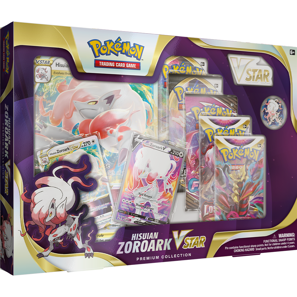 Pokemon TCG Hisui Zoroark Premium Collection (englisch)