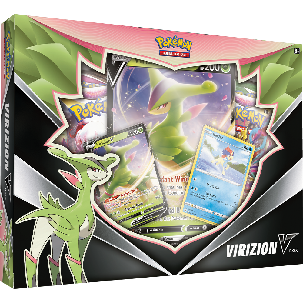 Pokémon TCG Virizion V Box (englisch)