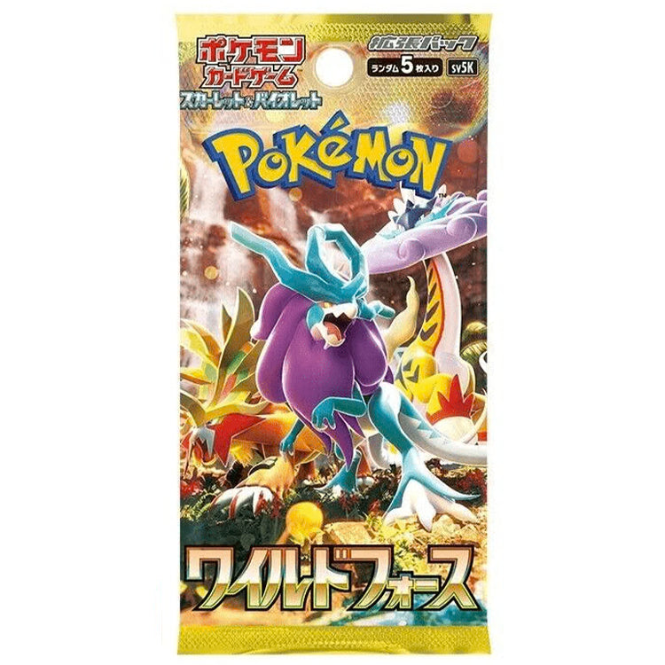 Pokemon Wild Force SV5K Booster Pack (japanisch)