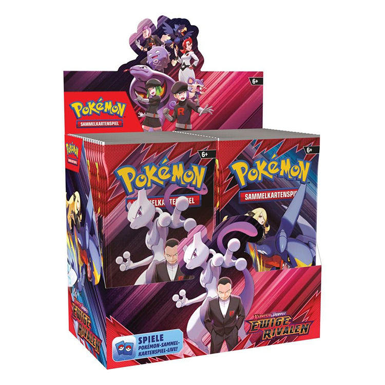 Pokémon Karmesin & Purpur Ewige Rivalen Booster Display (deutsch)