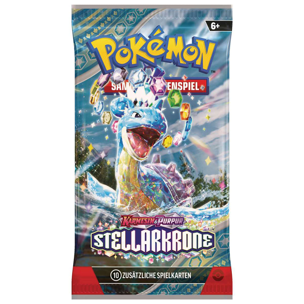 Pokémon Karmesin & Purpur Stellarkrone Booster Pack (deutsch)