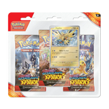 Pokémon Scarlet & Violet Surging Sparks 3-Pack Blister (englisch) (zufällig)