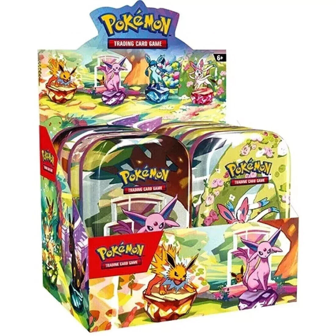 [Nur Abholung] Pokemon Prismatic Evolution Mini tin Display (englisch)