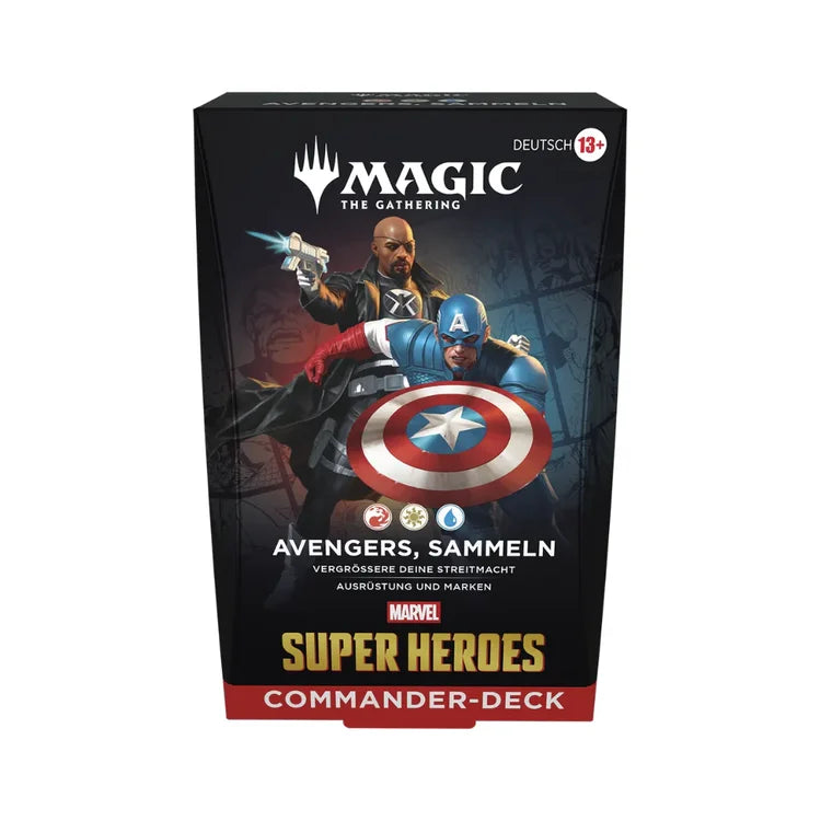 MTG - Marvel Super Heroes - Commander-Deck: Avengers, sammeln (deutsch)
