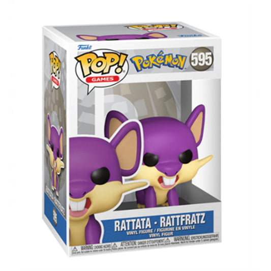 Rattfratz Funko POP! 595 Pokemon 9cm