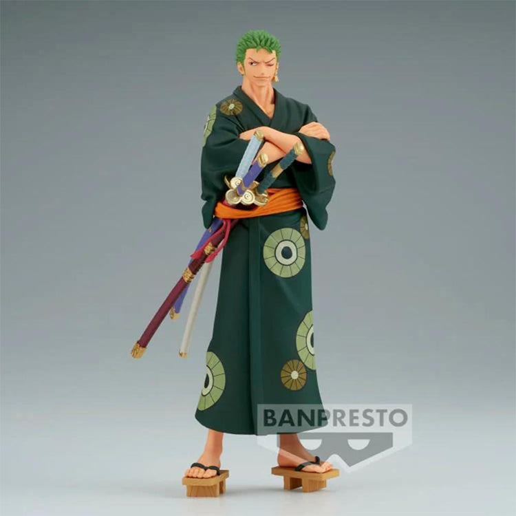 Roronoa Zoro (Yukkata) Grandline Series One Piece FIgur - Banpresto 17cm