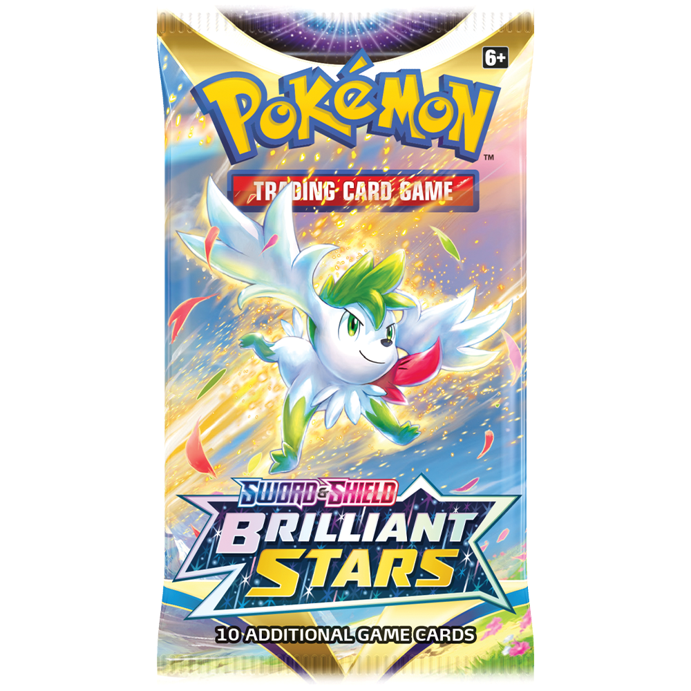 Pokémon Sword & Shield Brilliant Stars Booster Pack - (englisch)