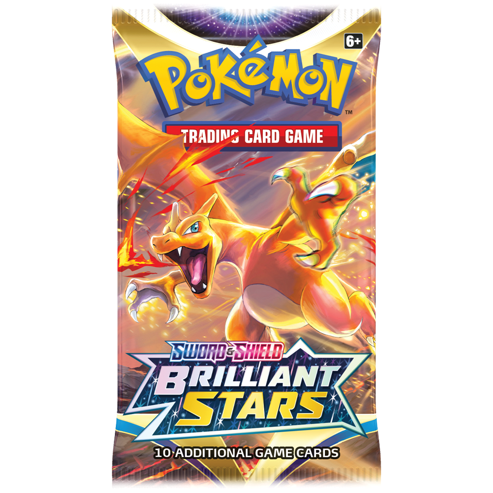 Pokémon Sword & Shield Brilliant Stars Booster Pack - (englisch)