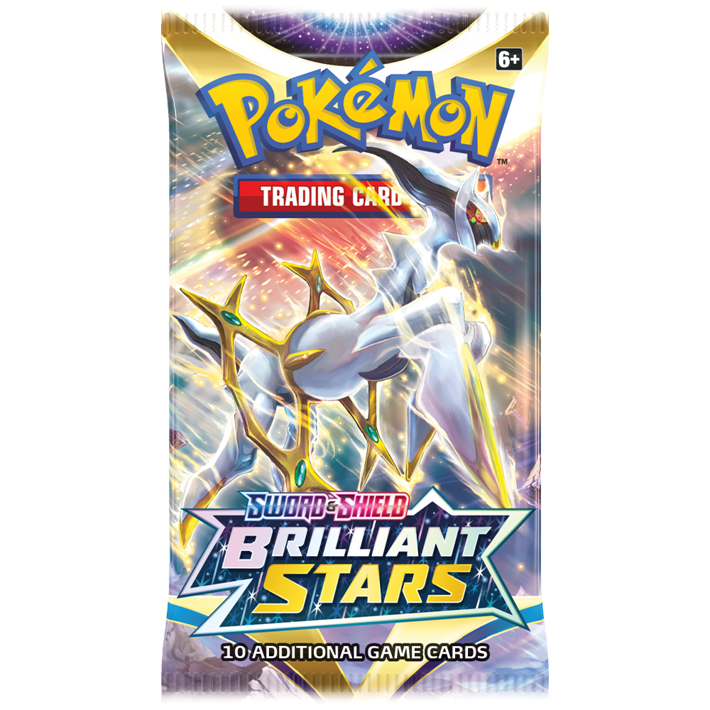 Pokémon Sword & Shield Brilliant Stars Booster Pack - (englisch)