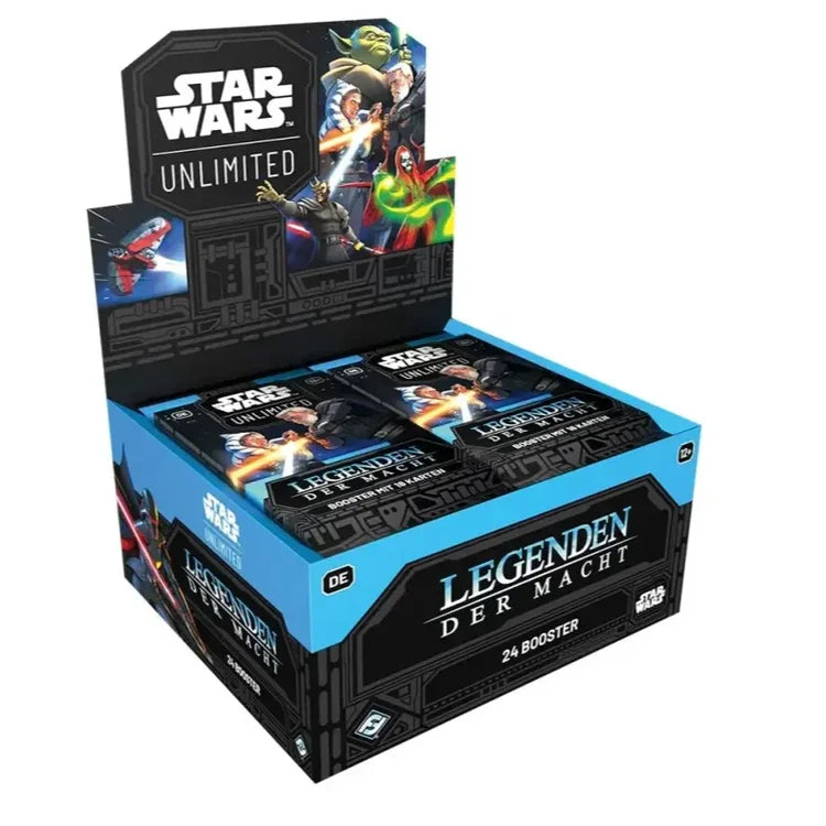 Star Wars Unlimited - Legenden der Macht - Booster Display (deutsch)